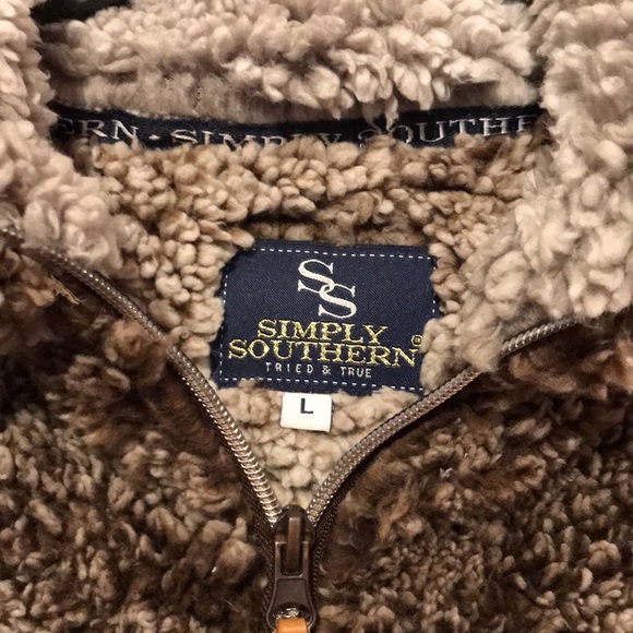 SIMPLY SOUTHERN Faux Fur Jacket - Picture 4 of 7